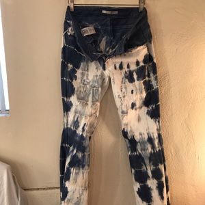 Rich and skinny tie dye jeans
